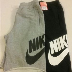 boys nike sweat shorts